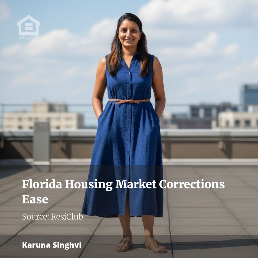 Florida’s housing market corrections continue to lose intensity—see the data across the state