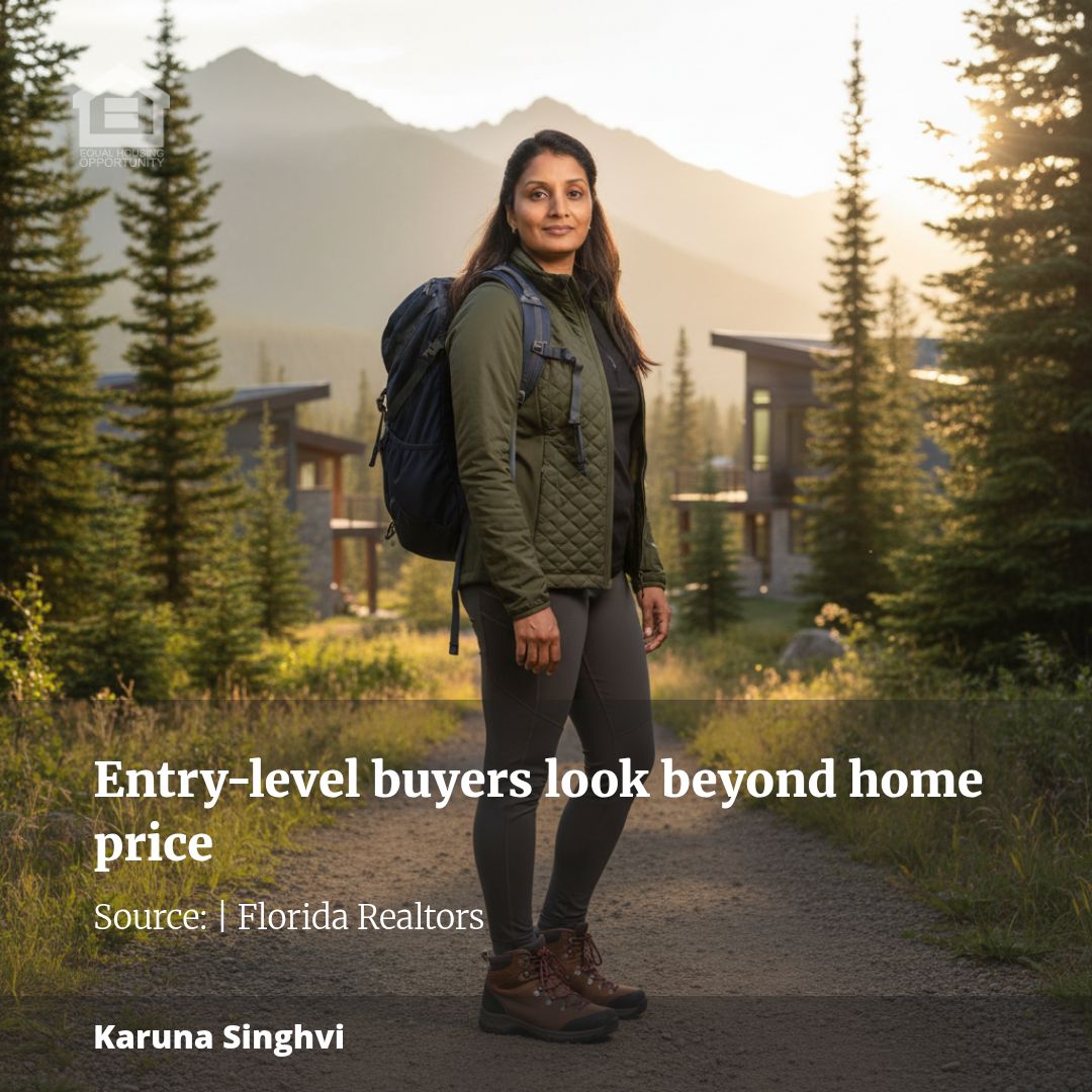 Entry-level buyers look beyond home price