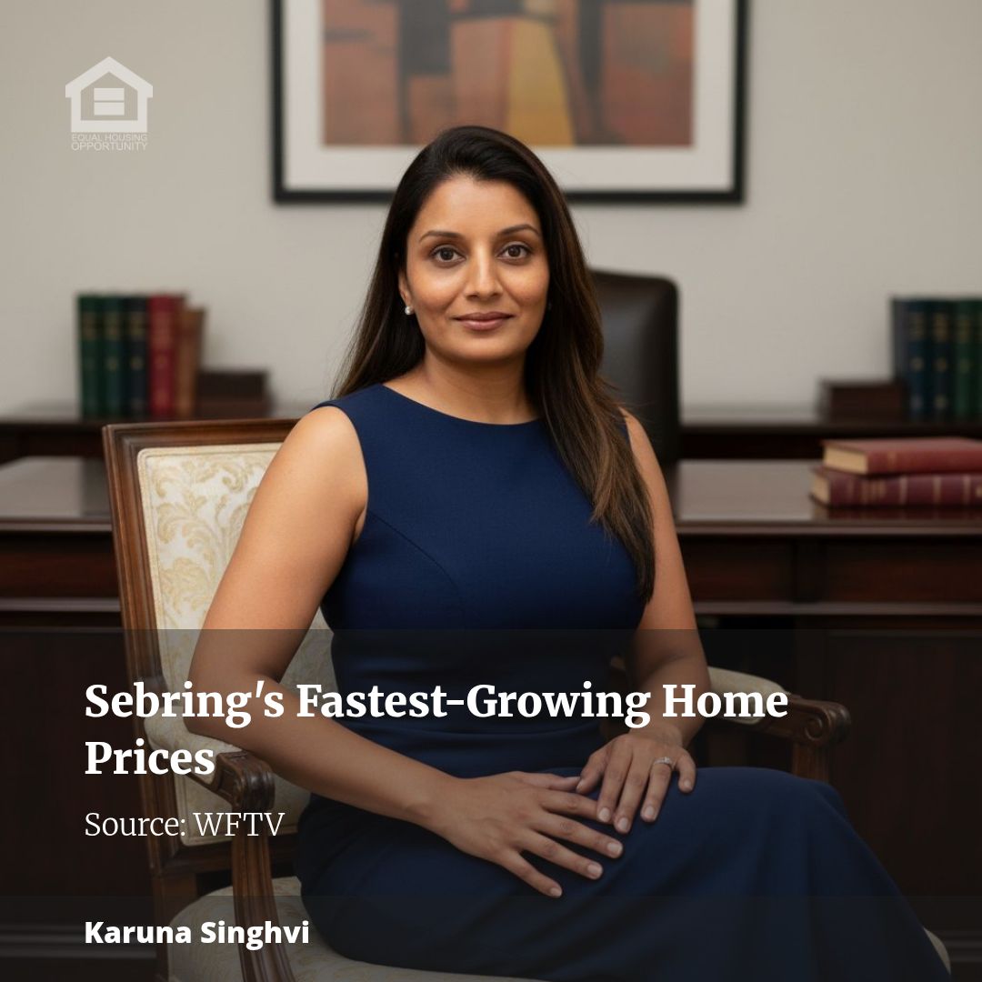 Cities with the fastest-growing home prices in the Sebring metro area