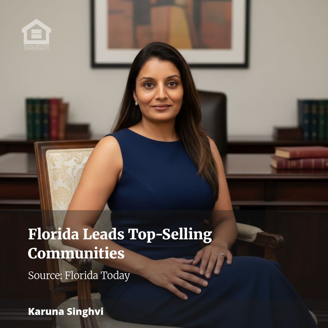 Why Florida dominates America’s top-selling communities